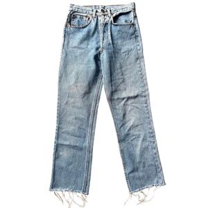 Vintage 90s Levi’s 501 Light Wash Jeans Made in USA 🇺🇸